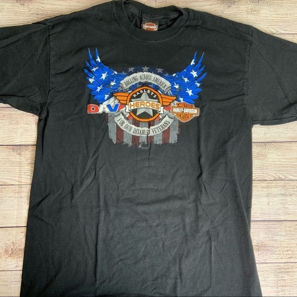 Harley Davidson Stone Mountain Shirt Large - Picture 1 of 4